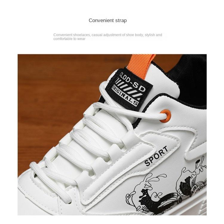 Spring Men's Shoes High Top Shoes Men's Fashion Matching Small White Shoes Platform Sneakers Casual Board Shoes Fashion Shoes