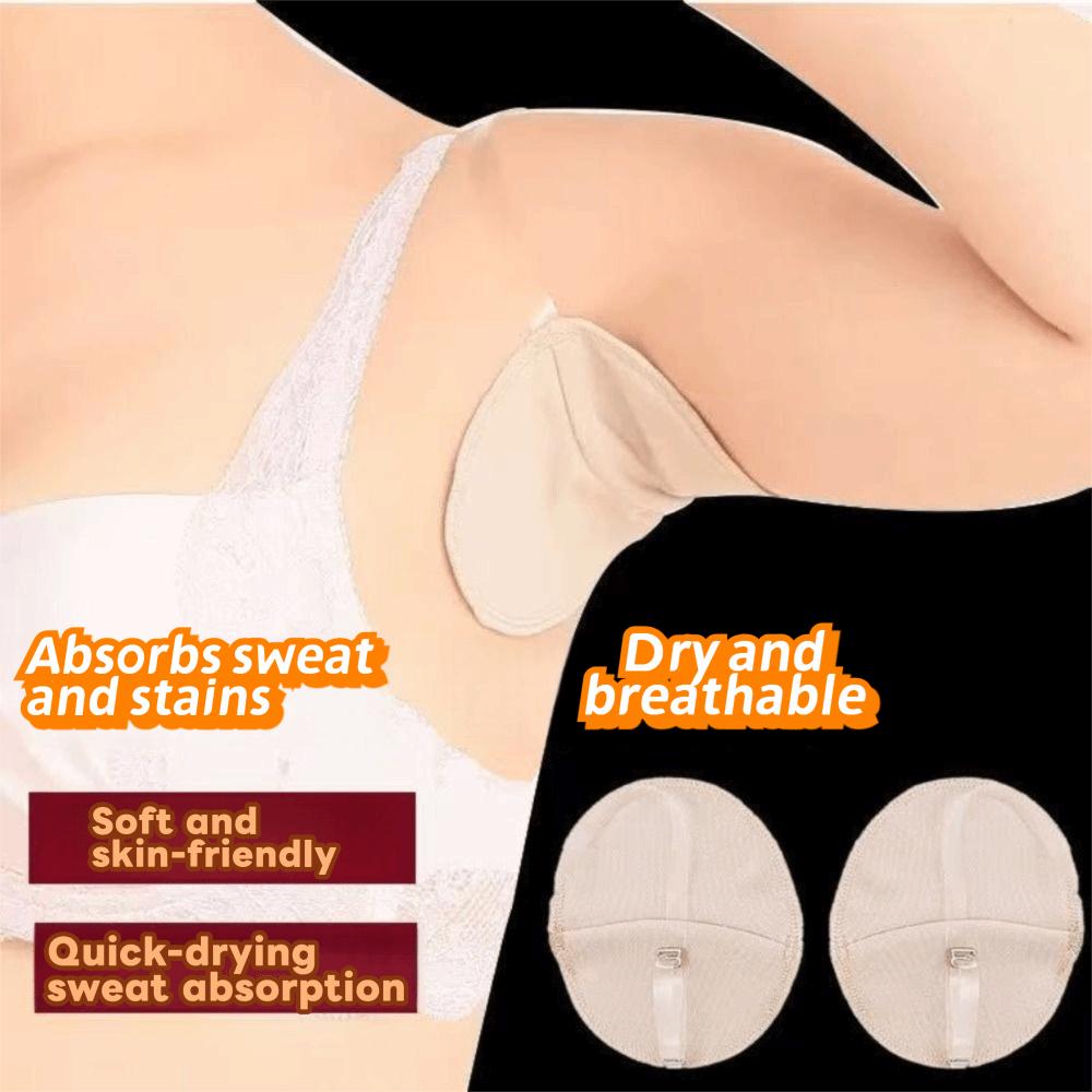 Transparent Shoulder Strap Armpit Sweat Perspiration Pads Reusable Perspiration Pad Dress Clothing