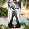 Mythology Valhalla Fashion Beach Towel: Ideal for Summer Adventures Soft, absorbent and quick drying suitable for swimming and bathing