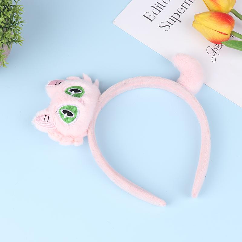 Новые милые плюшевые обручи для волос в виде кошек для девочек, осенние и зимние повязки для волос, головные уборы, повязки для волос из мультфильмов, аксессуары для волос, украшения