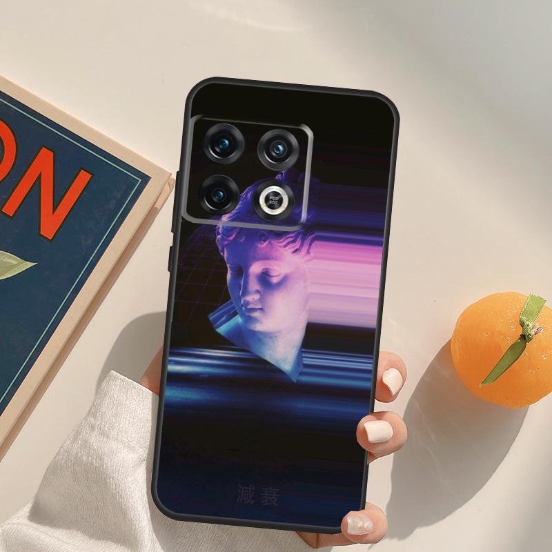 Чехол Vaporwave Греческая Скульптура для OnePlus 13T 10T 10R 12R 13R 15 13 12 11 10 9 Pro Nord CE 5 2 3 4 Lite N20 N30