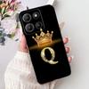 Чехол для Motorola Moto G15 Чехол MotoG15 Роскошные Буквы Короны Мягкий Силиконовый Чехол для Телефона Для Motorola Moto G75 5G G 75 G 15 Бампер