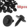 Holder Screw Bolt Retainers For BMW 50pcs Fender Liner Accessories Metal Screw 07147129160 Practical With Washer