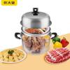 COOKER KING Пароварка и суповая кастрюля из нержавеющей стали 304