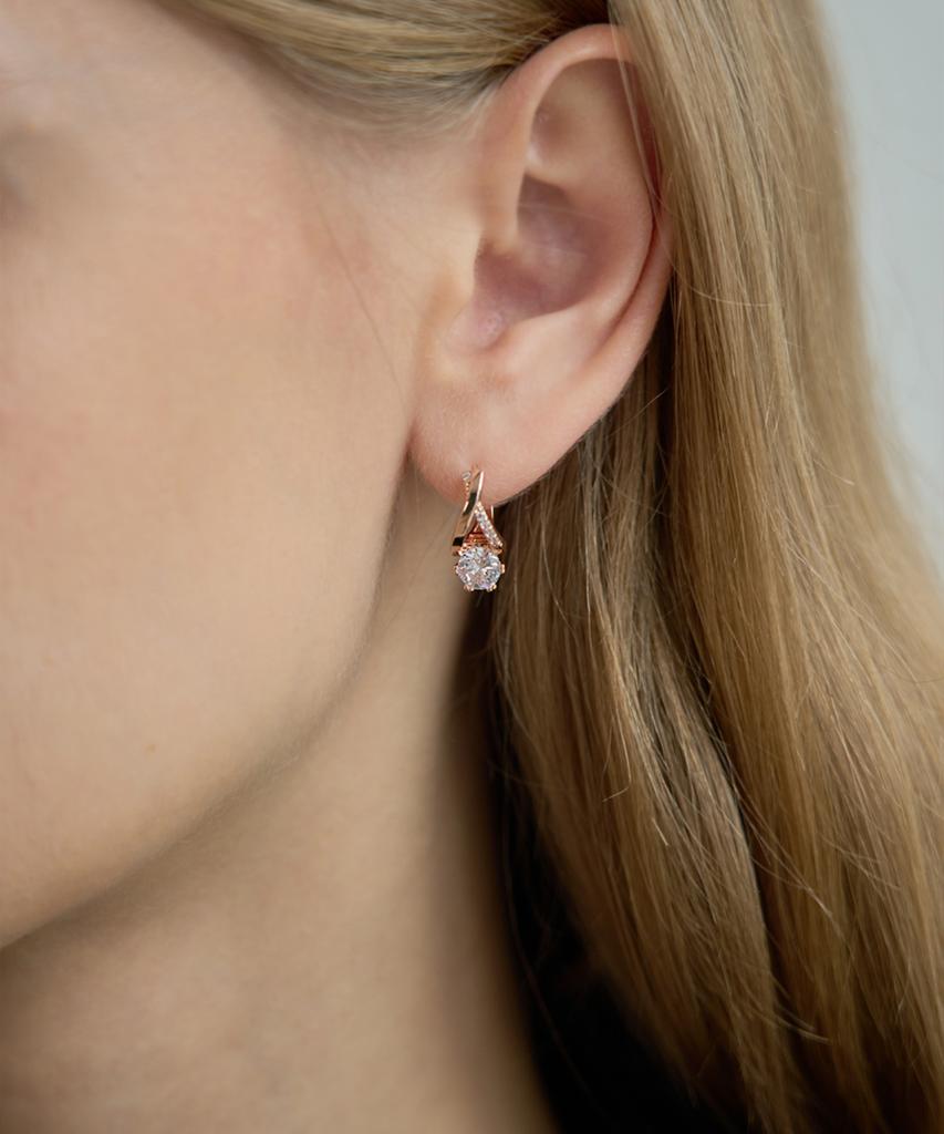 Ellejewelry Серьги 14K Gf Shine Elgpee461