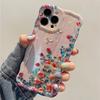 Ретро чехол для телефона с масляной живописью для iPhone 13 14 15 16 17 ProMax 12 11 Цветочный принт Ударопрочный силиконовый чехол Художественное оформление