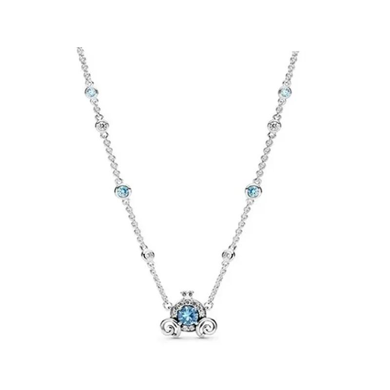 Женское высококачественное модное ожерелье в форме сердца из стерлингового серебра 925 пробы, подходящее для дизайна, оригинального кулона, подарка своими руками