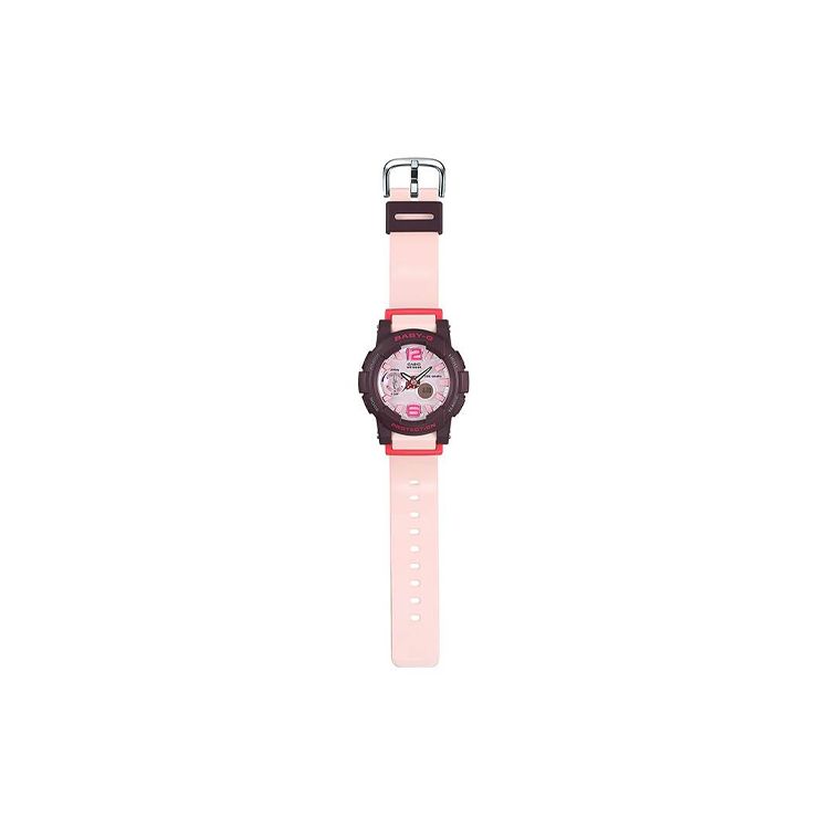 Casio Baby-G Theme Series Personality Digital Sport Color Block Vitality Ocean Style New Color Series Quartz Movement Resin Strap BGA-180-4B4