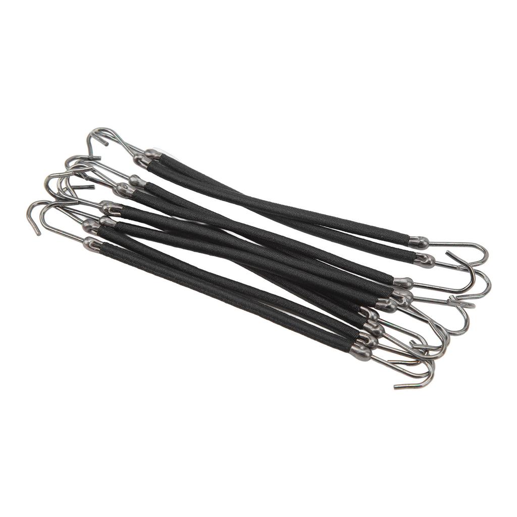 10pcs Ponytail Holder Hook Women Girls Flexible Elastic Hair Band Hook Styling Tool for Dating