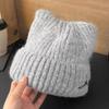 New bow wool hat winter warm women's casual versatile bag head hat fashion cold hat free shipping