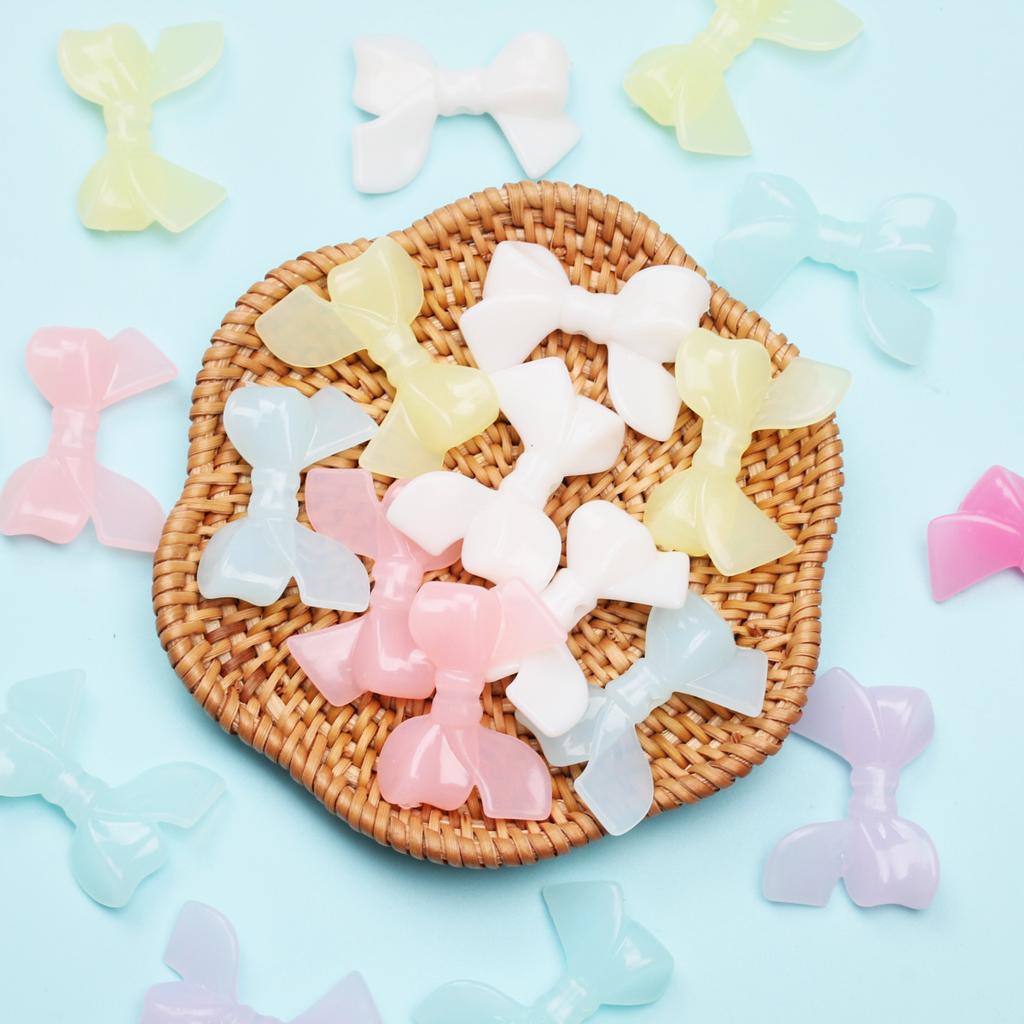 Бантики Акриловые Макарон Бусины Материалы 20шт Ручная работа Сделай сам Модные Бусины 33*24мм бусины