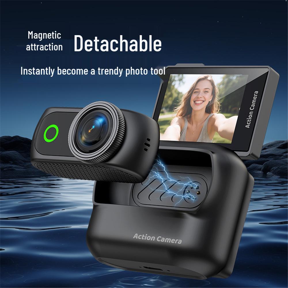 Retro Thumb HD Magnetic Camera: Portable Photo & Video Recorder for Students