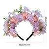 Cloth Quanzhou Head-pinned Flower Headdress Garland Simulation Flower Hair Band Hair Accessories Photograph Props