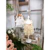Fashion Small Pet Summer Outfit Floral Printed Tiered Ruffle Cake Dress Adjustable Sling Strap Party Wear Gorgeous Lovely Gentle