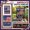 Decorative Garden Flag For The 250th Anniversary Of The United States