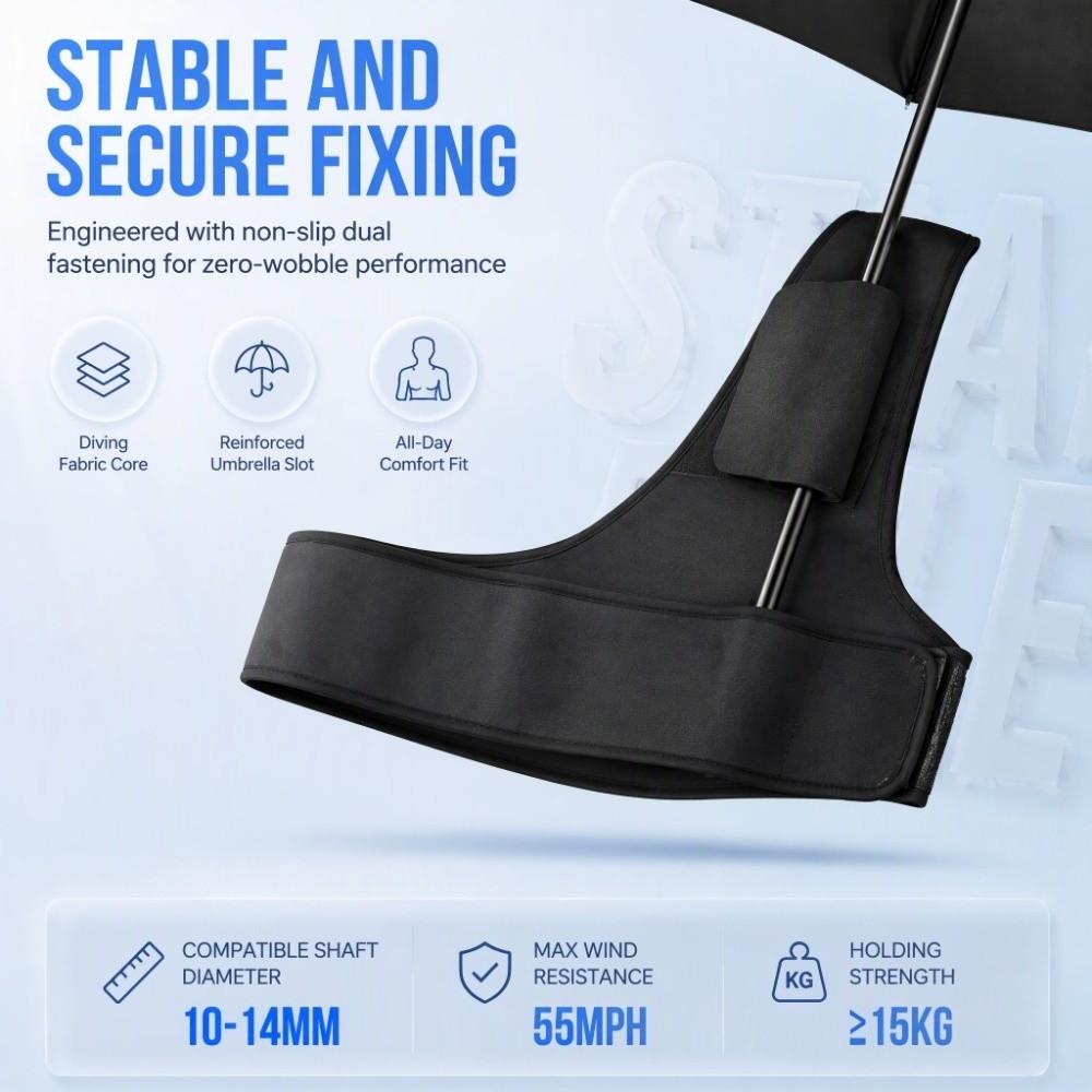 UV Resistant Umbrella Fixer Sun Protection Shoulder Strap Wear Resist Umbrella Holder Outdoor