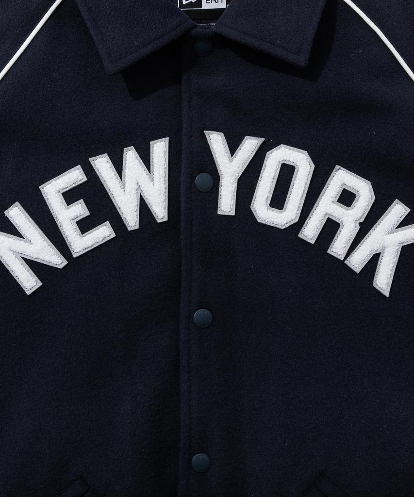 New Era Mlb New York Yankees Melton Stadium Jacket Navy