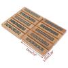 1Pc Bamboo Wood Incense Stick Holder Burning Joss Insence Box Burner Ash Catcher HFMQV 25-26s
