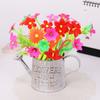 5/10pcs Color Random Gifts Stationery Colorful Soft Silicone Flowers Gel Pen Black Ink Ballpoint Pen