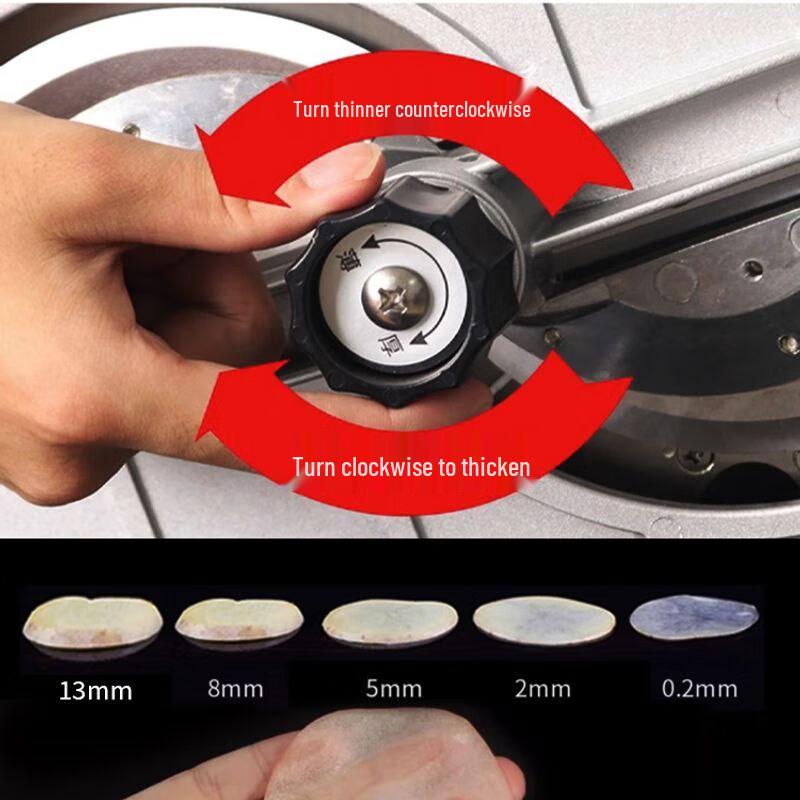 Ручной коммерческий слайсер для продуктов из нержавеющей стали