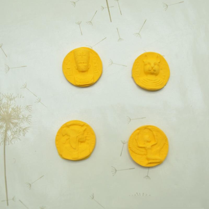 2шт египетский сфинкс фараон силиконовая форма для торта инструменты для украшения торта формы для печенья шоколада формы для помадки