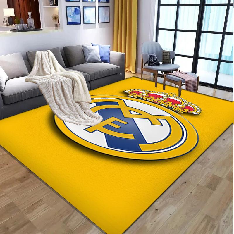 Football team Pattern Rug, Indoor/Outdoor Mat, for Picnic, Gameroom, Bedroom, Office, Living Room, Home Decor Carpet, Birthday Gift