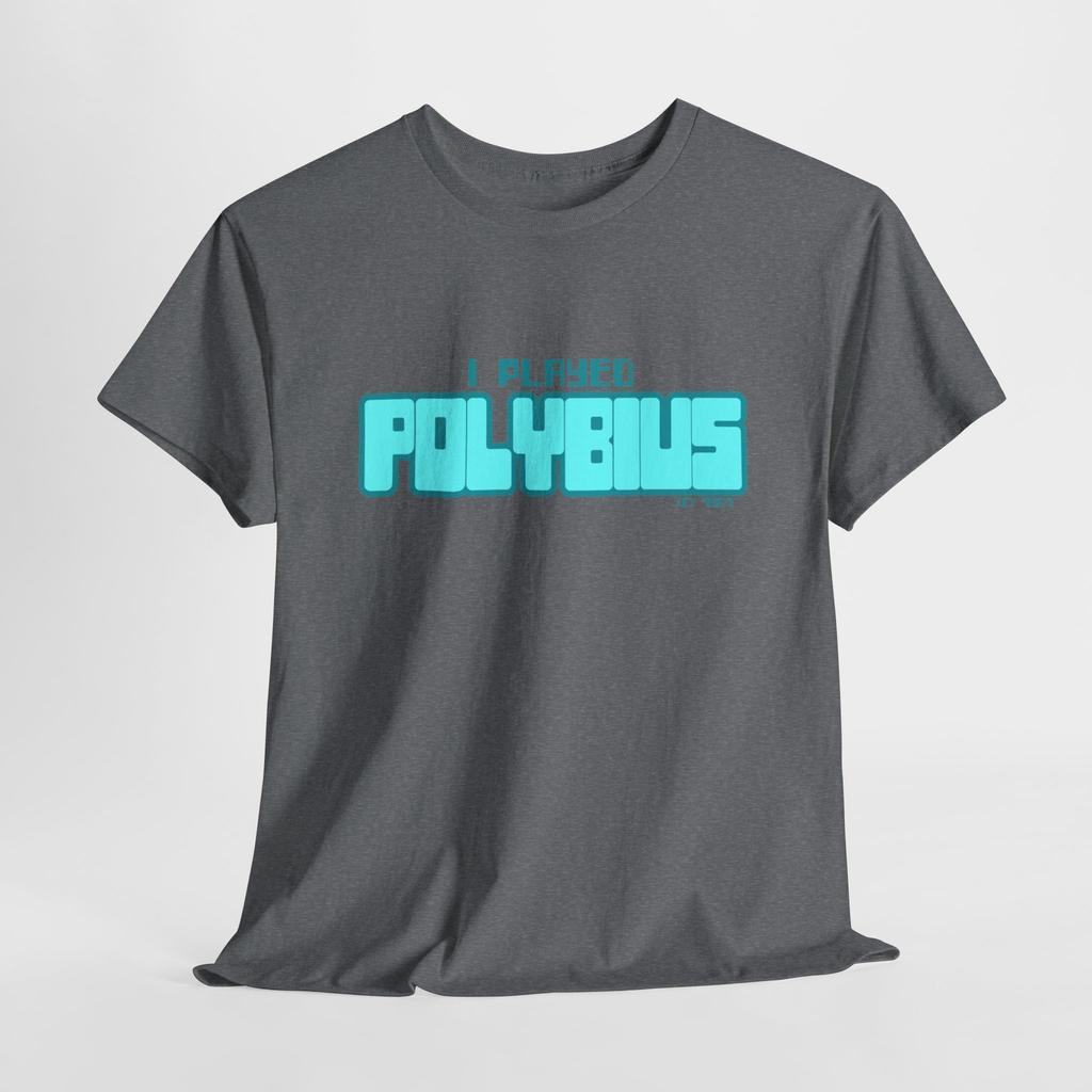 Polybius Creepypasta Funny Arcade 80s Video Game Unisex Heavy Cotton Tee
