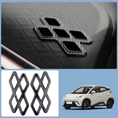Для BYD Dolphin Mini Seagull Dolphin Surf 2026 2026 LHD Накладка на вентиляционное отверстие кондиционера на передней панели Наклейка на выход кондиционера Аксессуары