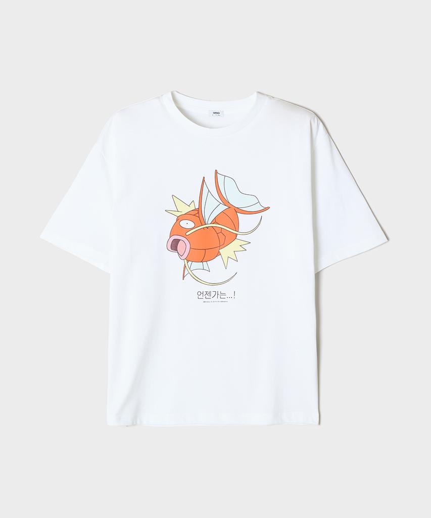 Seupao [Покемон] Футболка с коротким рукавом (белый)_Sprlg25U11