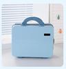 Compact 14-inch Password Cosmetic Handbag in Solid Color - Souvenir Gift Box and Storage Bag Suitcase.