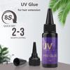 30g UV Hair Glue  Invisible Hair Extension Glue Waterproof Seamless Fast Drying Hair Extension Glue Hair Adhesive Invisible Extension