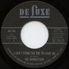 7-дюймовая пластинка MANHATTANS I Cant Stand For You To Leave Me D8460 DeLuxe 1971 США SoulFunk Б/у