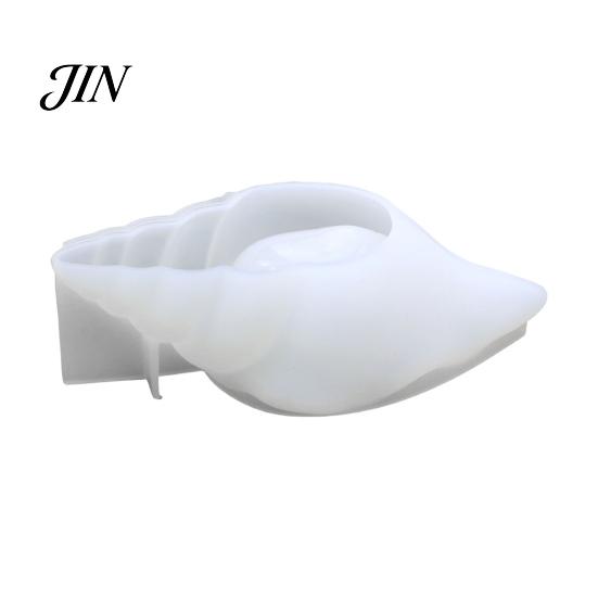 Coastal Decor Mold Conch Seashell Silicone Mold, 3D Sea Shell Candle Soap for Plaster Resin Casting Epoxy, Easy Demold Flexible Molds Jewelry
