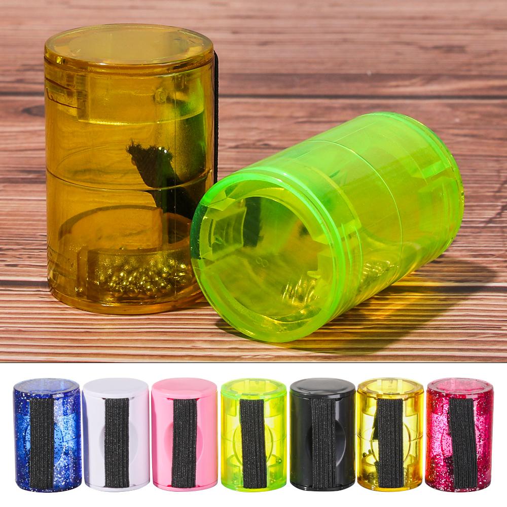 Plastic Guitar Ukulele Accessories Rhythm Sand Shaker Fingers Shot Instruments Music Finger Ring