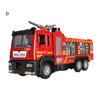 Ornaments Realistic Eco-friendly Interactive Inertia Vehicle Model Toy Fire Truck Car
