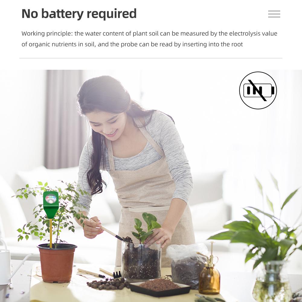 Мини измеритель влажности почвы Измеритель влажности почвы Тестер влажности почвы для растений Инструмент для тестирования для садоводства Растения Сельское хозяйство