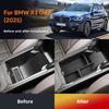Для BMW X3 G45 2025 2026 Центральный подлокотник Органайзер для хранения Поддон с флокировкой Ящик для хранения Высококачественный ABS Аксессуары для интерьера.