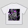 Unisex Demon Slayer Shinobu Kocho Anime Graphic T-shirt, Manga Print Casual Streetwear T-shirt