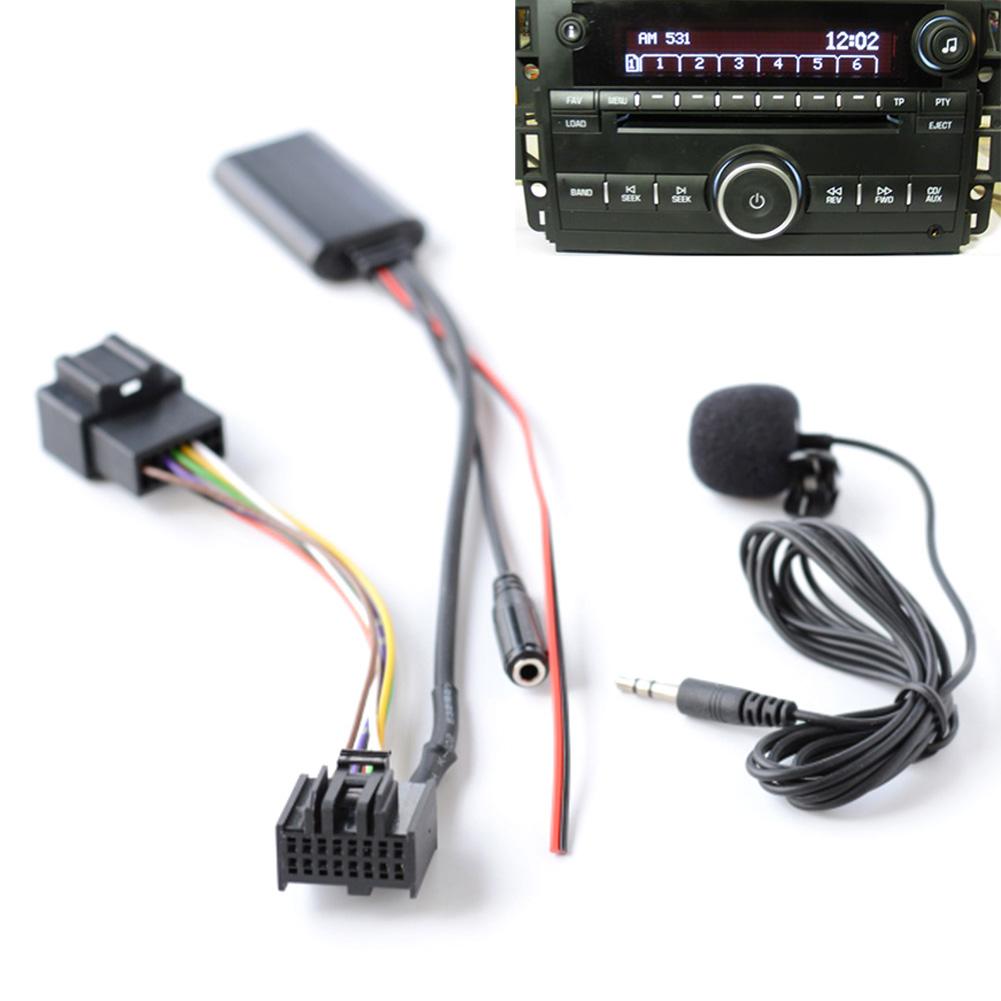 1pcs Audio Receiver BT-compatible 5.0 Version Music Handfree Phone Mp3 Aux in Adaptor Cable Module for Saab 9-3 9-5 Replacement