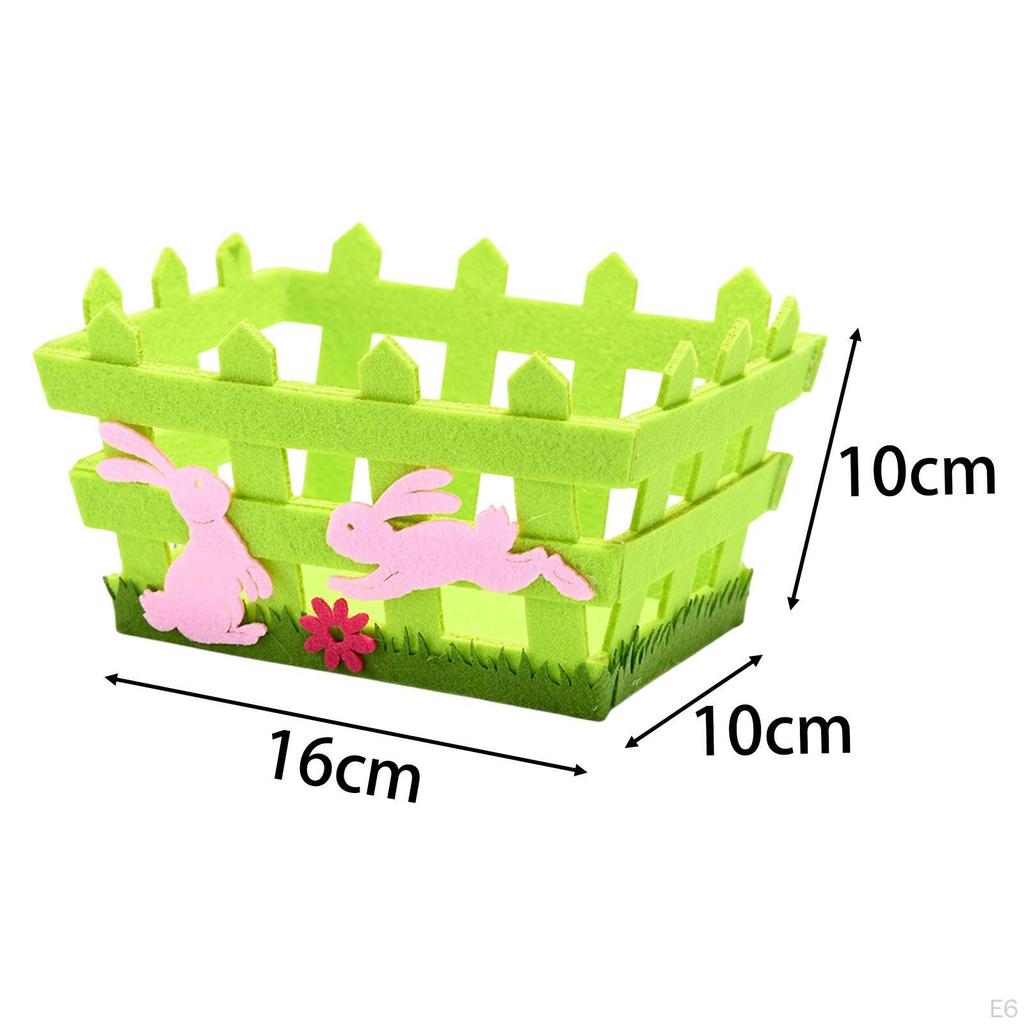 Предварительно заполненные пасхальные корзины наполнители подарочные куклы органайзер мягкие игрушки кролики оптом для карнавала