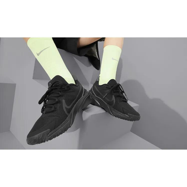 Nike Star Runner 4 Grade School 'Triple Black' (Unisex) Black / Black / Anthracite / Black Kids' Running Shoes DX7615 002