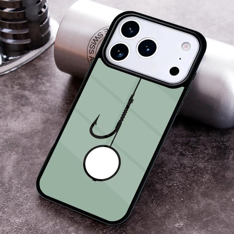 Carp Fishing Boilie Rig Hook Bumper Phone Case For iPhone 17 16 15 14 13 12 11 Pro Max Plus 17Air Soft Silicone Cover