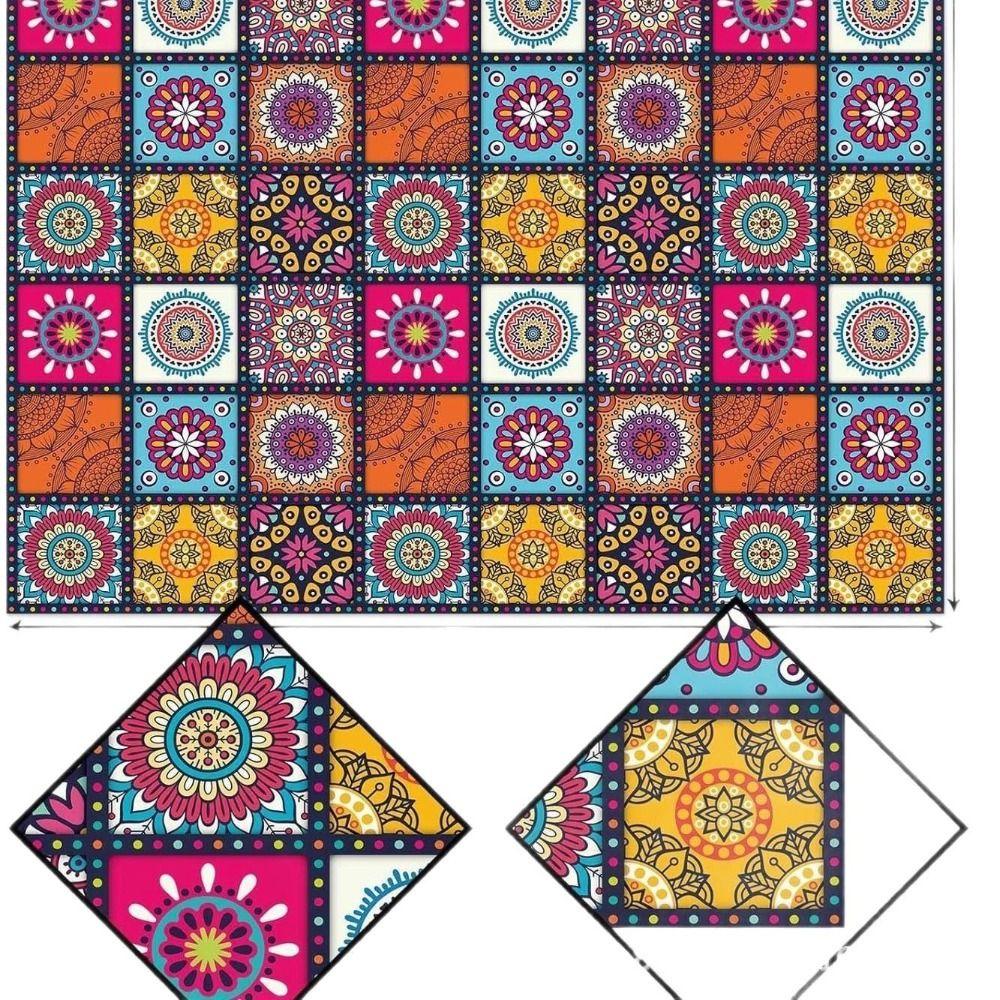 New Rectangular Bohemian Tablecloth Mandala Bohemian Cycle Table Cover Home Decoration Colorful Table Cloths Festival