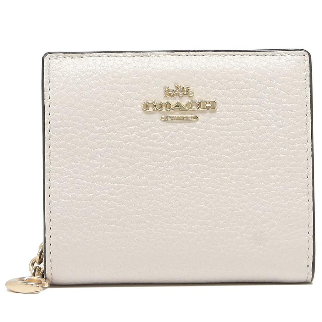 Outlet Bifold Wallet Mini Wallet White C2862 IMCHK [Coach] Женский [Товар]