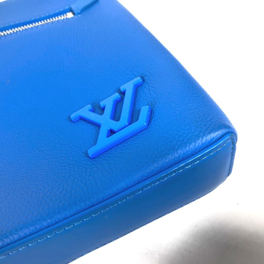 Louis Vuitton M82270 Aerogram Takeoff-Pouch Clutch (Initials "MH" on name tag)