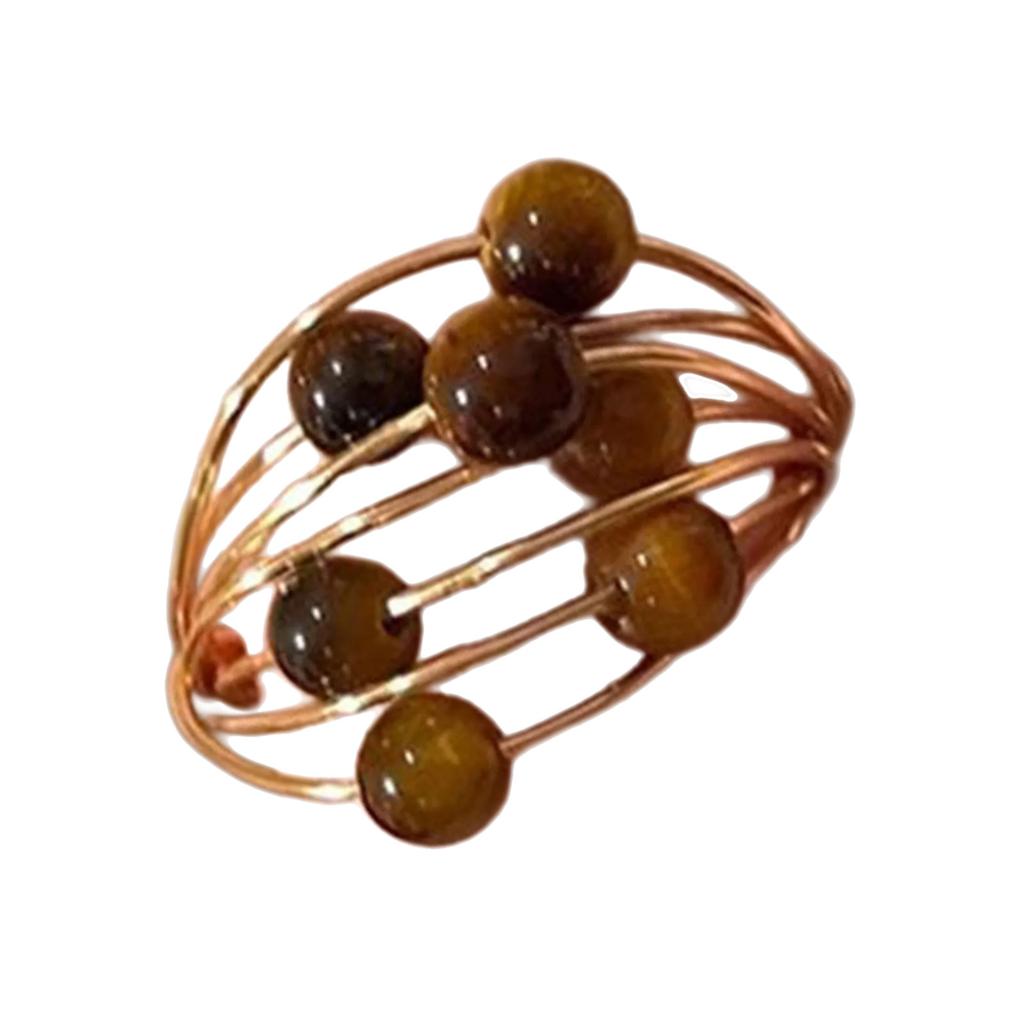 Уникальные кольца на пальцы Регулируемые кольца Кольца с бусинами Кольца с открытием Стильные кольца на пальцы Привлекательные украшения для пальцев