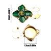 Floral Button Covers Accessories Cufflink Style Decorative Buttons For Clothes Crafts Shirts Blouses Dresses Coats Wedding Suits