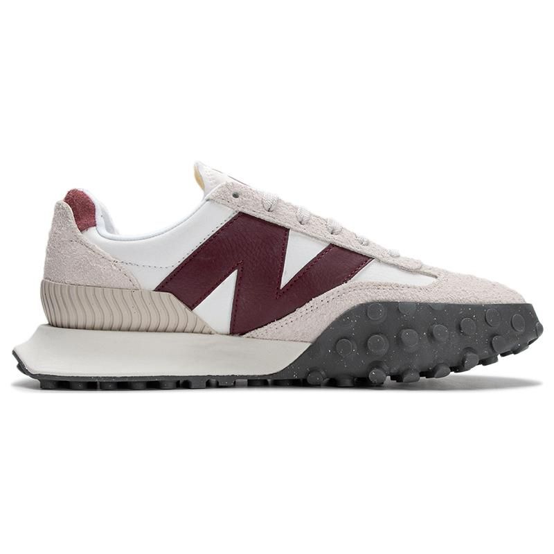 New Balance XC72 White Moonbeam NB Burgundy Унисекс UXC72FR-D