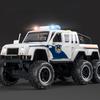Offroad Police Car Inertia Toy For Kids With Flashing Lights And Sound Play