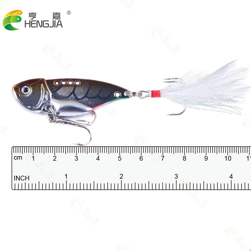 HENGJIA Рыболовные приманки, ложка для щуки, 5,5 см-11G-8 #, с тройным крючком, качающаяся металлическая жесткая приманка, тонущая приманка, рыболовные снасти